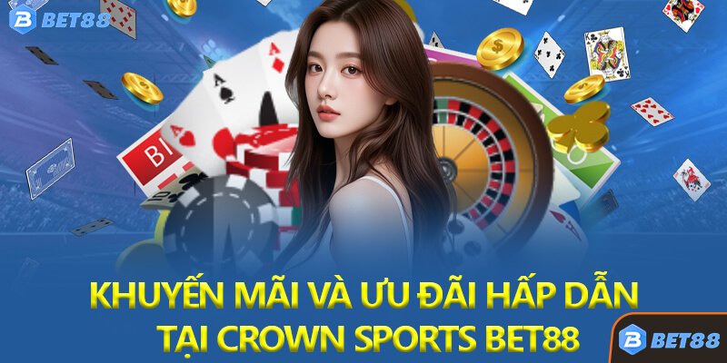 Khuyến Mãi Và Ưu Đãi Hấp Dẫn Tại Crown Sports Bet88